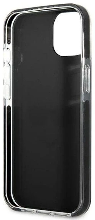 Karl Lagerfeld KLHCP13MTPE2TK Apple iPhone 13/ 14 / 15 6,1″ kietas dėklas juodos spalvos Karl&Choupette Head