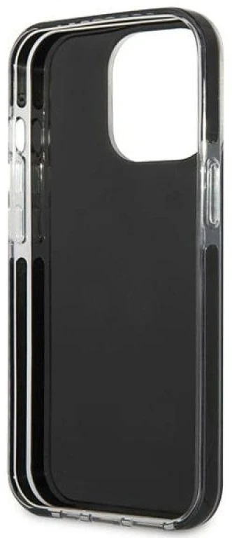 Karl Lagerfeld KLHCP13XTPE2TK Apple iPhone 13 Pro Max 6,7″ kietas dėklas juodos spalvos Karl&Choupette Head