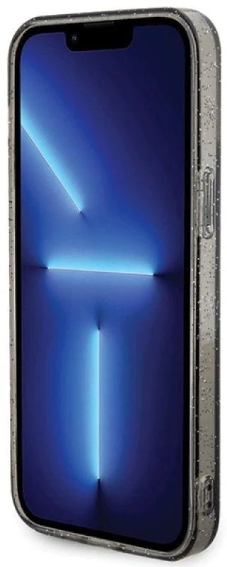 Karl Lagerfeld dėklas iPhone 15 Pro Max 6,7 KLHMP15XHGKCNOK juodas HC Magsafe IML KC Glitter