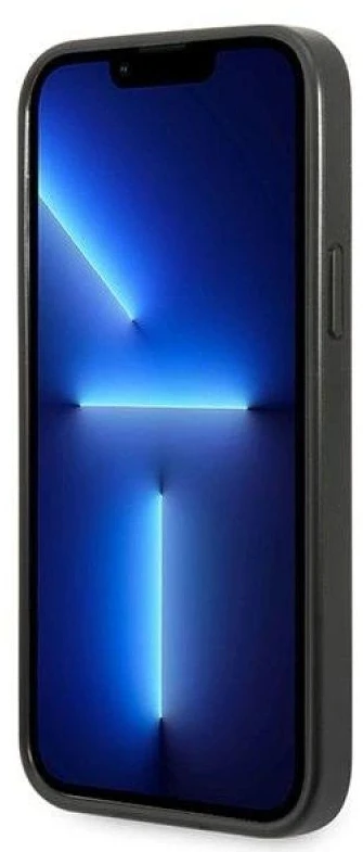 Karl Lagerfeld KLHCP13XCANCNK Apple iPhone 13 Pro Max 6,7″ kietas dėklas juodos spalvos Karlimals Cardslot