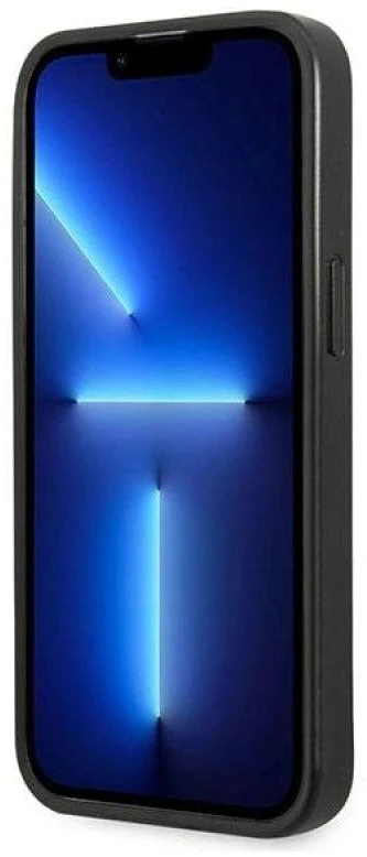 Karl Lagerfeld KLHCP13MCANCNK Apple iPhone 13/ 14 / 15 6,1″ kietas dėklas juodos spalvos Karlimals Cardslot