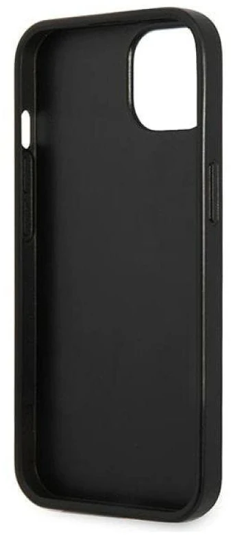 Karl Lagerfeld KLHCP13MCANCNK Apple iPhone 13/ 14 / 15 6,1″ kietas dėklas juodos spalvos Karlimals Cardslot