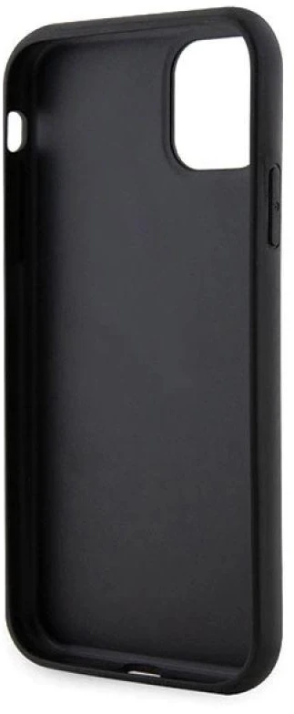 Karl Lagerfeld KLHCN61G2CPS Apple iPhone 11 /Xr 6.1″ sidabrinis kietas dėklas Glitter Choupette Patch