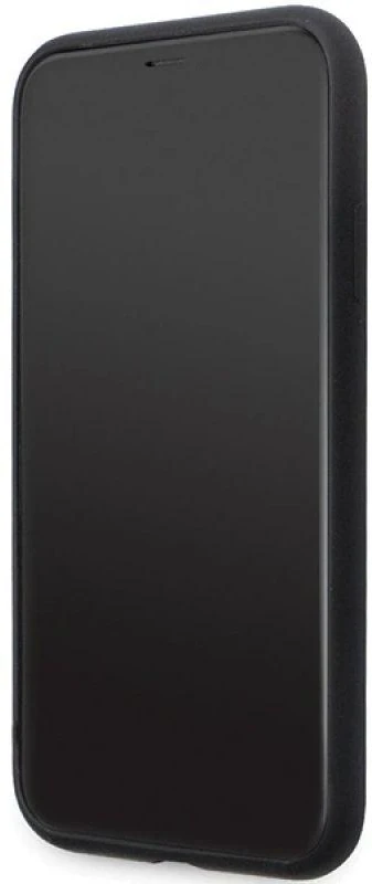 Dėklas Karl Lagerfeld KLHCN61SMHKNPK Apple iPhone 11/ Xr 6.1″ juodos spalvos Silicone Ikonik Metal Pin