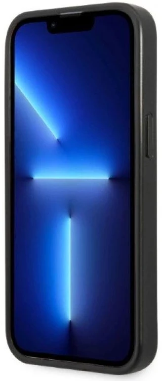 Karl Lagerfeld KLHCP13LPMNIKBL Apple iPhone 13 Pro / 13 6,1″ kietas dėklas mėlynas Monogram Ikonik Patch