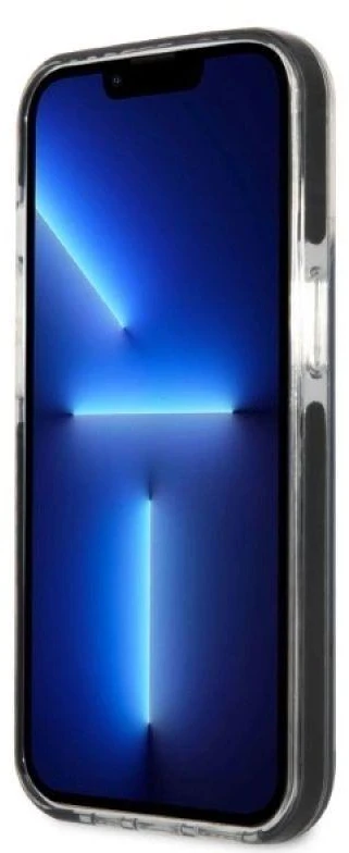 Karl Lagerfeld KLHCP13LTPECK Apple iPhone 13 Pro / 13 6,1″ kietas dėklas juodos spalvos Choupette Head