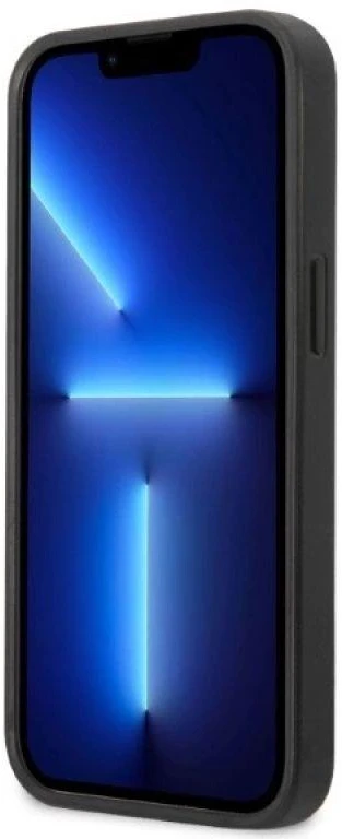 Karl Lagerfeld KLHCP13SPMNIKBL Apple iPhone 13 mini 5,4″ kietas dėklas mėlynas Monogram Ikonik Patch