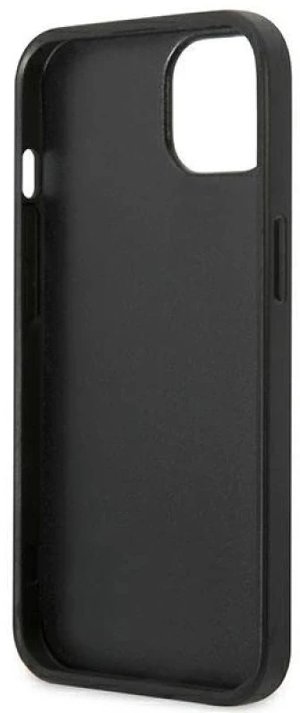 Karl Lagerfeld KLHCP13SSFMP2DG Apple iPhone 13mini 5,4″ kietas dėklas sidabrinis Saffiano Plaque