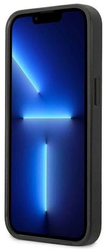 Karl Lagerfeld KLHCP13SSFMP2DG Apple iPhone 13mini 5,4″ kietas dėklas sidabrinis Saffiano Plaque