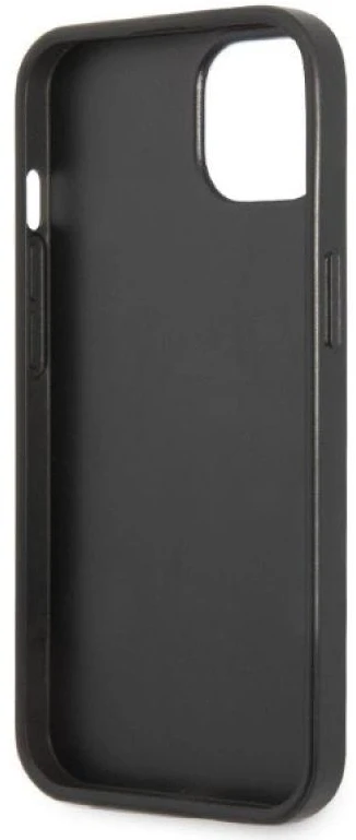 Karl Lagerfeld KLHCP13SSFMP2K Apple iPhone 13 mini 5,4″ kietas dėklas juodos spalvos Saffiano Plaque