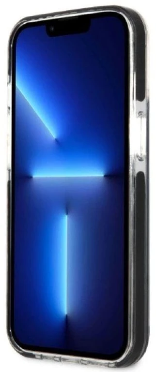 Karl Lagerfeld KLHCP13STPECK Apple iPhone 13 mini 5,4″ kietas dėklas juodos spalvos Choupette Head