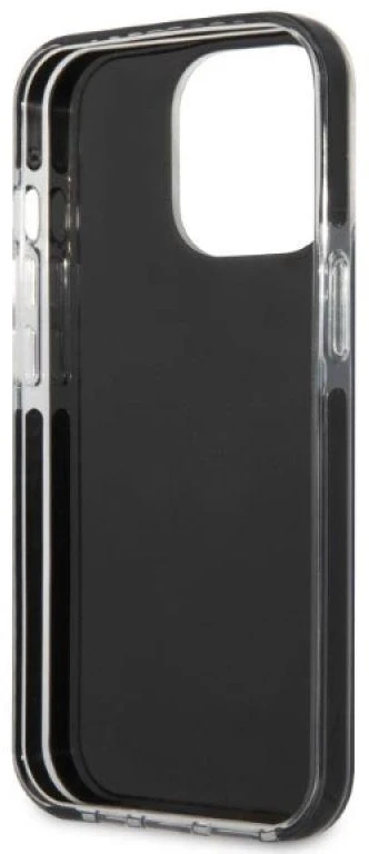 Karl Lagerfeld KLHCP13XTPECK Apple iPhone 13 Pro Max 6,7″ kietas dėklas juodos spalvos Choupette Head