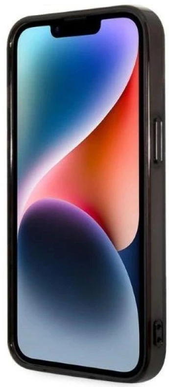 Dėklas Karl Lagerfeld KLHCP14LTGKCK iPhone 14 Pro 6.1 "hardcase juodas / juodas Gradient Ikonik Karl & Choupette