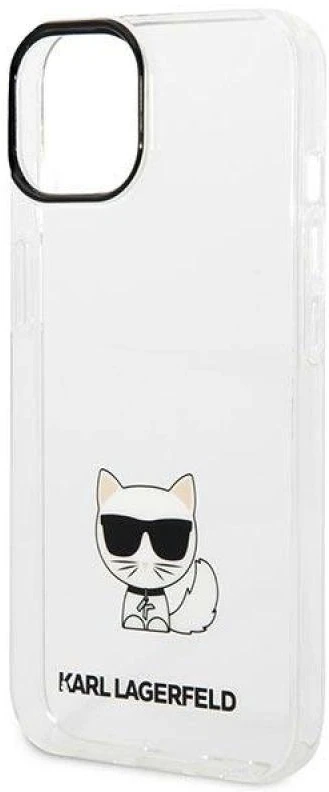 Dėklas Karl Lagerfeld KLHCP14MCTR IPHONE 14 PLUS / 15 PLUS 6.7 "HARDCASE TRANSPARENT / TRANSPARENT CHUPETTE BODY