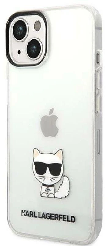 Dėklas Karl Lagerfeld KLHCP14MCTR IPHONE 14 PLUS / 15 PLUS 6.7 "HARDCASE TRANSPARENT / TRANSPARENT CHUPETTE BODY