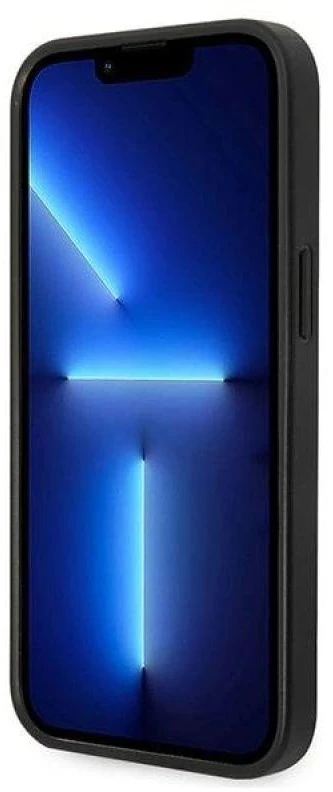 Dėklas Karl Lagerfeld KLHCP14MG2ELS iPhone 14 Plus 6.7 "hardcase sidabrinis / sidabrinis Glitter Plaque Logo