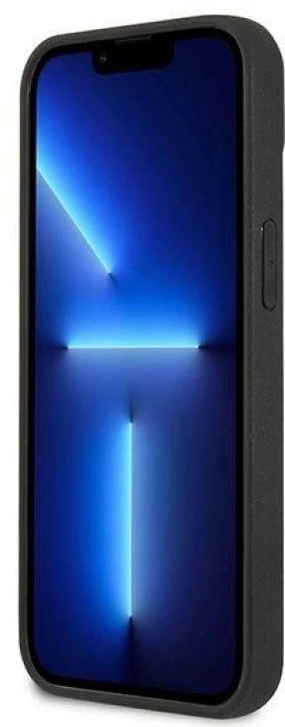 Karl Lagerfeld KLHCP14MKH3DBK Apple iPhone 14Plus / 15 Plus 6,7″ juodos spalvos kietas dėklas 3D Rubber Karl`s Head