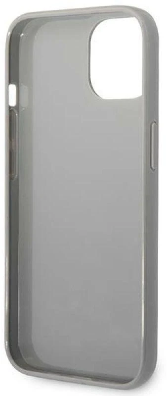 Dėklas Karl Lagerfeld KLHCP14MLGMMSV3 iPhone 14 Plus 6,7" hardcase sidabrinė/sidabrinis Monogram Iridescent