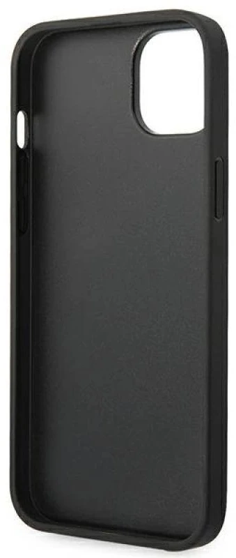 Dėklas Karl Lagerfeld Hardcase Monogram Stripe KLHCP14MPGKLSKW galinis dangtelis, Apple, iPhone 14 Plus, TPU, ruda, 6,7 colio