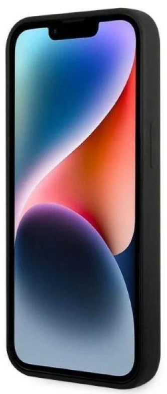 Karl Lagerfeld KLHCP14MSRSGRCK Apple iPhone 14 Plus / 15 Plus 6,7″ kietas dėklas juodos spalvos Silicone RSG