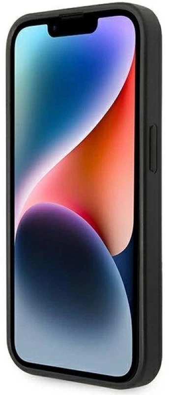 Karl Lagerfeld KLHCP14XGFKPG iPhone 14 Pro Max 6,7″ kietas dėklas sidabrinis Glitter Flakes Ikonik