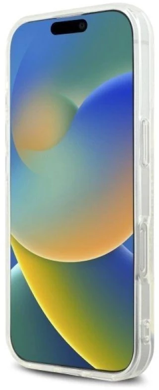 Karl Lagerfeld KLHCP16XHKHDCELT Apple iPhone 16 Pro Max 6.9″ skaidrus kietas dėklas IML Rhinestones Karl Hea
