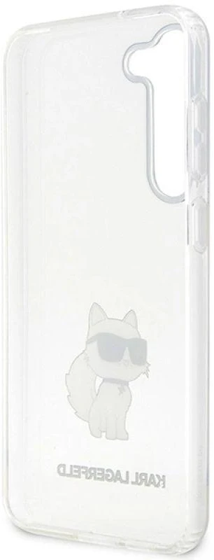 Karl Lagerfeld KLHCS23MHNCHTCT S23+ S916skaidrus kietas dėklas Ikonik Choupette