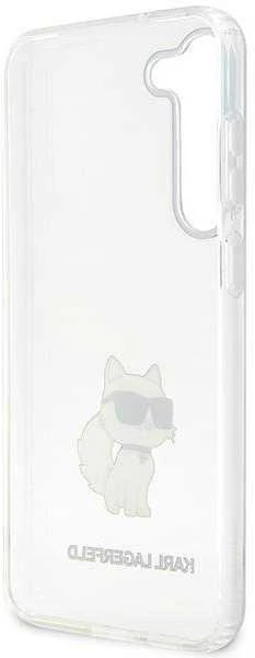Karl Lagerfeld KLHCS23MHNCHTCT S23+ S916skaidrus kietas dėklas Ikonik Choupette