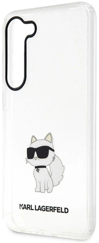 Karl Lagerfeld KLHCS23MHNCHTCT S23+ S916skaidrus kietas dėklas Ikonik Choupette