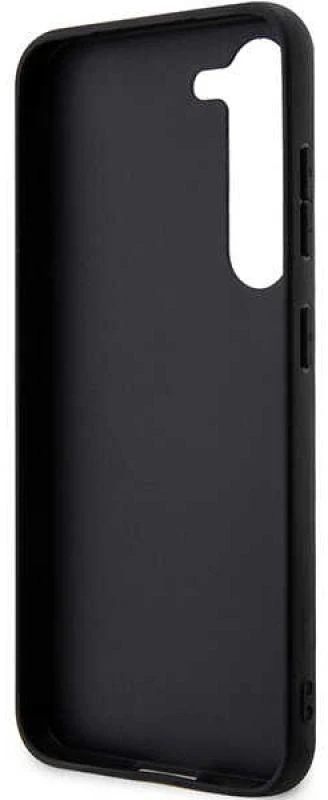 Karl Lagerfeld KLHCS23MSAKLHPK S23+ S916 kietas dėklas juodos spalvos Saffiano Mono Metal Logo