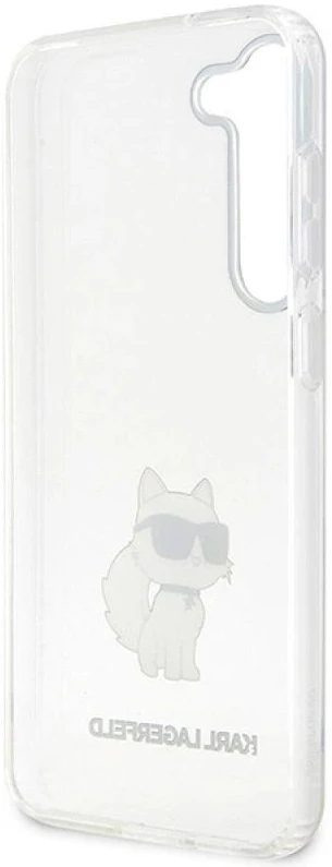 Karl Lagerfeld KLHCS23SHNCHTCT S23 S911 skaidrus kietas dėklas Ikonik Choupette