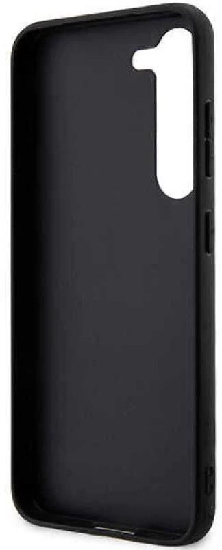 Karl Lagerfeld KLHCS23SSAKLHPK S23 S911 kietas dėklas juodos spalvos Saffiano Mono Metal Logo