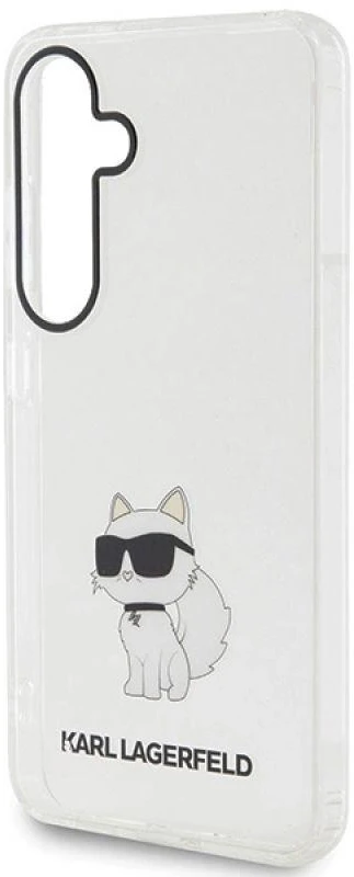 Samsung Galaxy S24 Plus Karl Lagerfeld dėklas IML Choupette (KLHCS24MHNCHTCT) skaidrus