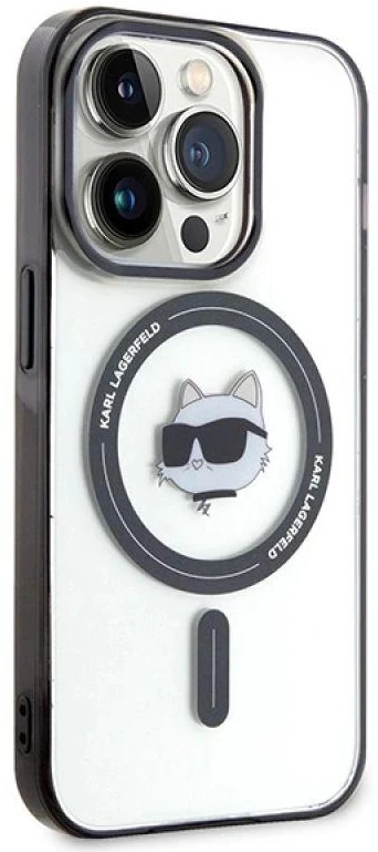 Dėklas Tel. dėkl. Karl Lagerfeld Magclick iPhone 15 Pro Max 6.7"