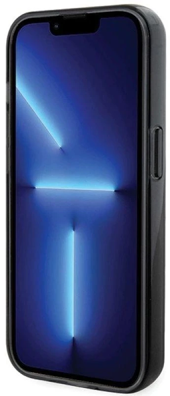 Apple iPhone 15 Pro Max Karl Lagerfeld dėklas Ring Stand Karl&Choupettte MagSafe (KLHMP15XHMRSKCK) juodos spalvos