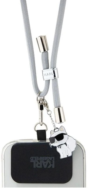 Karl Lagerfeld KLUCNMSCKIG Universal CBDY Cord virvelė pilkos spalvos