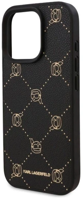 Dėklas Karl Lagerfeld KLHMP16XPGKHPHK Apple iPhone 16Pro Max 6.9″ juodos spalvos Magsafe Karl Head