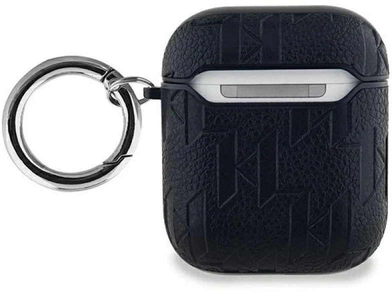 Karl Lagerfeld Monogram Karl Head dėklas skirtas AirPods 1 / 2 - juodas