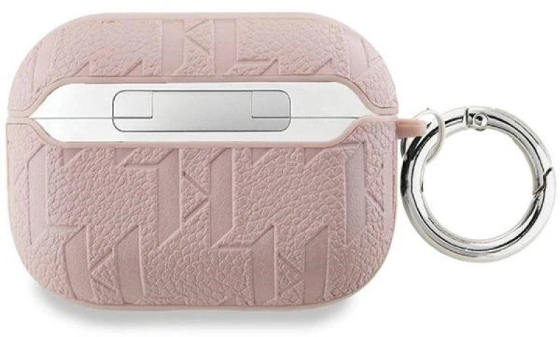 Karl Lagerfeld Monograminis Karl & Choupette Head dėklas AirPods Pro 2 – rožinis