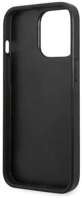 Karl Lagerfeld KLHCP13LPTLK Apple iPhone 13 Pro / 13 6,1″ kietas dėklas juodos spalvos Perforated Allover