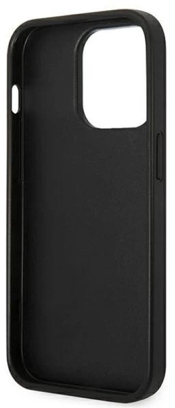 Karl Lagerfeld KLHCP14XSAPCHG Apple iPhone 14 Pro Max 6,7″ kietas dėklas sidabrinis Saffiano Choupette Head