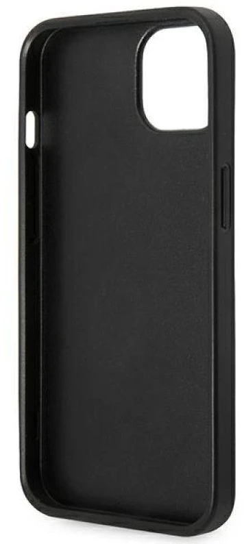 Karl Lagerfeld KLHCP14MSAPCHG Apple iPhone 14 Plus / 15 Plus 6,7″ kietas dėklas sidabrinis Saffiano Choupett