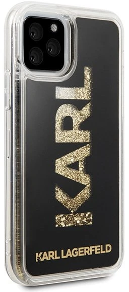 Karl Lagerfeld telefono dėklas Glitter Karl Logo iPhone 11 Pro