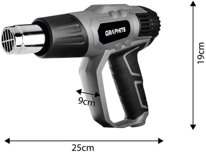 Graphite Orapūtė grafitas 59G526; 2000 W