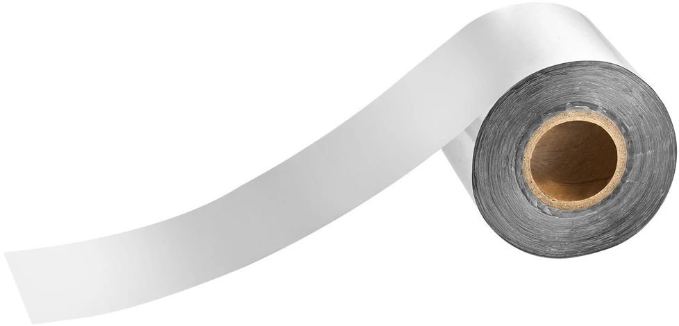 Karšto štampavimo folija VEVOR QY-TJZYS02, 6 cm x 120 m, sidabrinė
