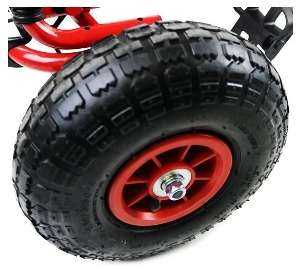 Lean Cars Kartingas Lean Toys A-15, raudonas
