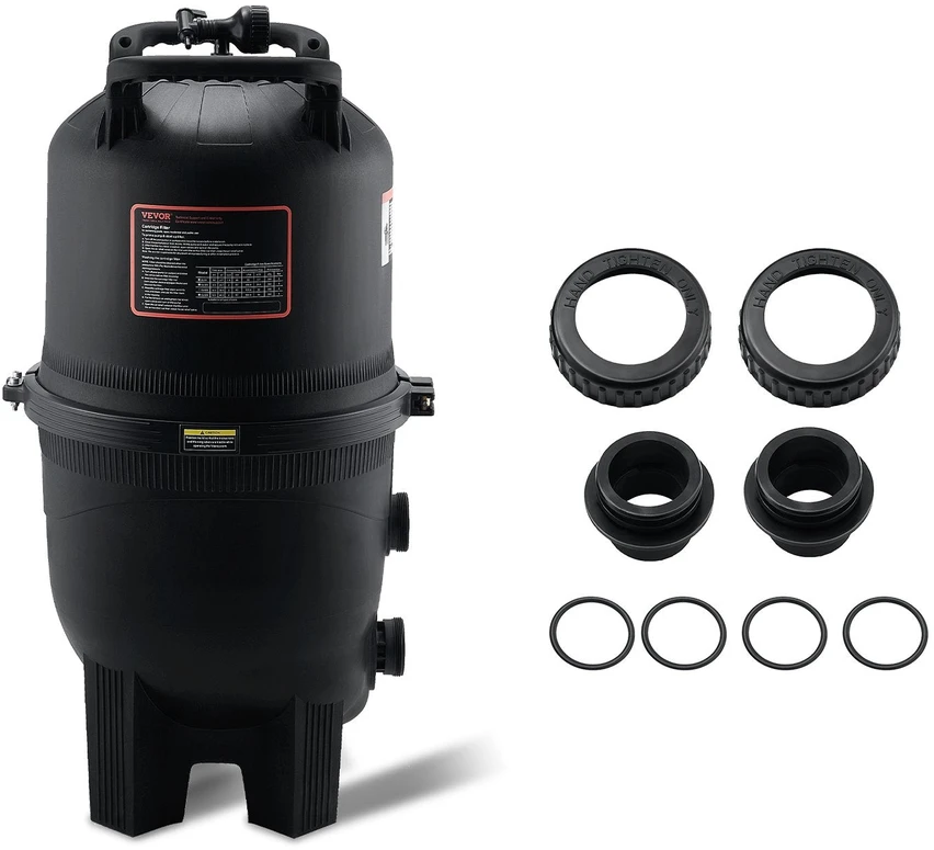 VEVOR Baseino kasetinis filtras su 30 kv.m filtru