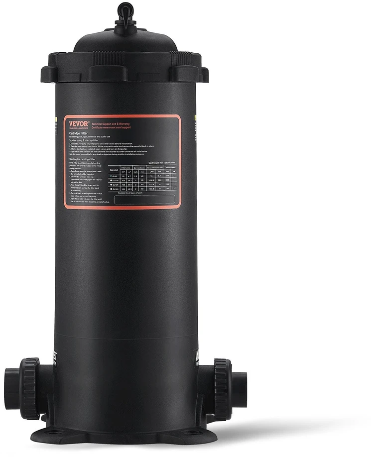 VEVOR Baseino kasetinis filtras antžeminėms ir įžeminėms baseinams 4.6 kv.m
