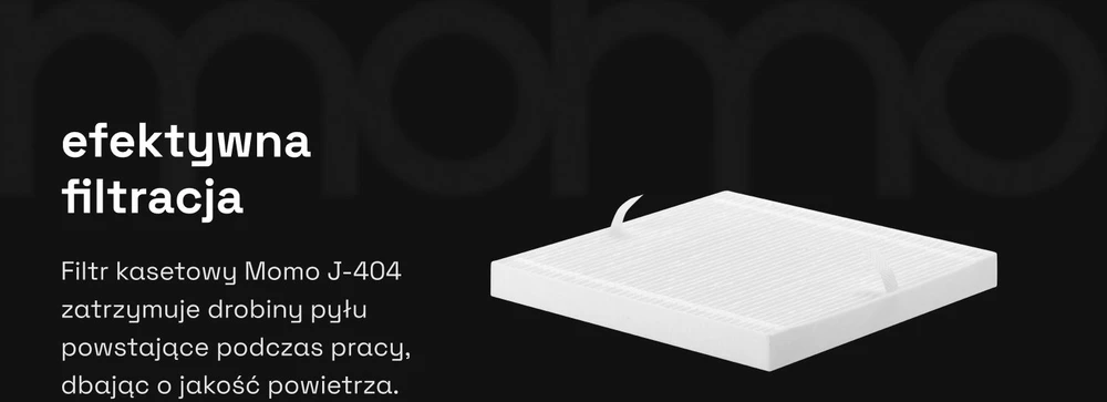 Activeshop Kasetinis filtras Momo J-404 dulkių surinktuvui