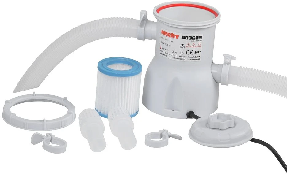 Kasetinis filtras HECHT 003609, 1200 l/val.